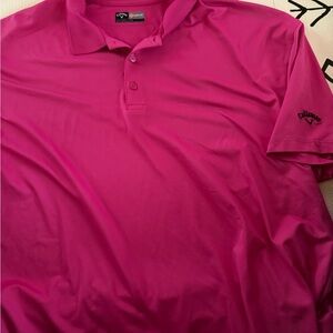 Callaway Pink Performance Polo Shirt